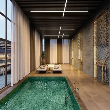  APARTAMENTO 140 m². Área de Lazer 1.500m². ALTO PADRÃO NA MEIA PRAIA – ITAPEMA/SC