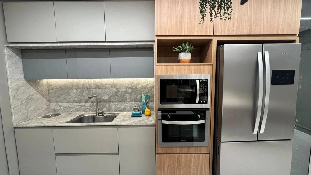 Apartamento Alto Padrão no bairro Pedra Branca: 103m² com Mobília e Sofisticação Atemporal