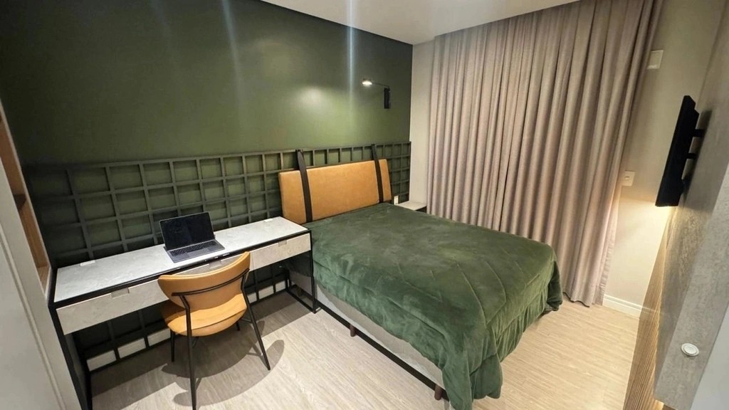 Apartamento Alto Padrão no bairro Pedra Branca: 103m² com Mobília e Sofisticação Atemporal