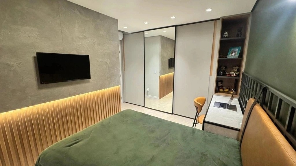 Apartamento Alto Padrão no bairro Pedra Branca: 103m² com Mobília e Sofisticação Atemporal